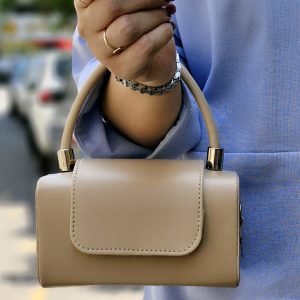 کیف صندوقی چرم - مانتو پاتریس رشت