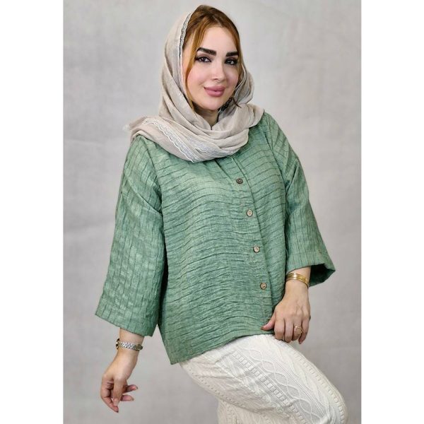 مانتو کتی راه راه - مانتو پاتریس رشت