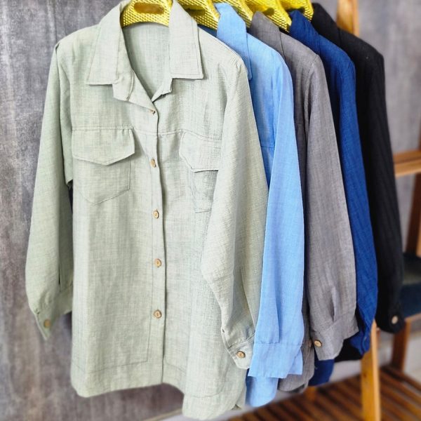 مانتو صوفیا بغل دکمه - مانتو پاتریس رشت