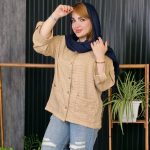 مانتو کتی آستین فلش