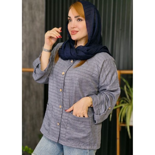 مانتو کتی آستین فلش