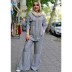 ست مانتو شلوار توتون لمه