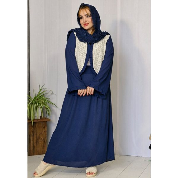 ست کت دامن دانتل جاذبه