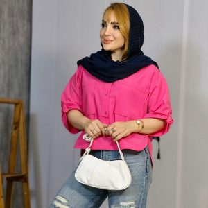 شومیز پوپلین جلوبسته - مانتو پاتریس رشت