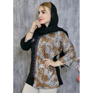 تونیک پلنگی نگینی-