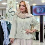 شومیز لینن تک جیب رنگی