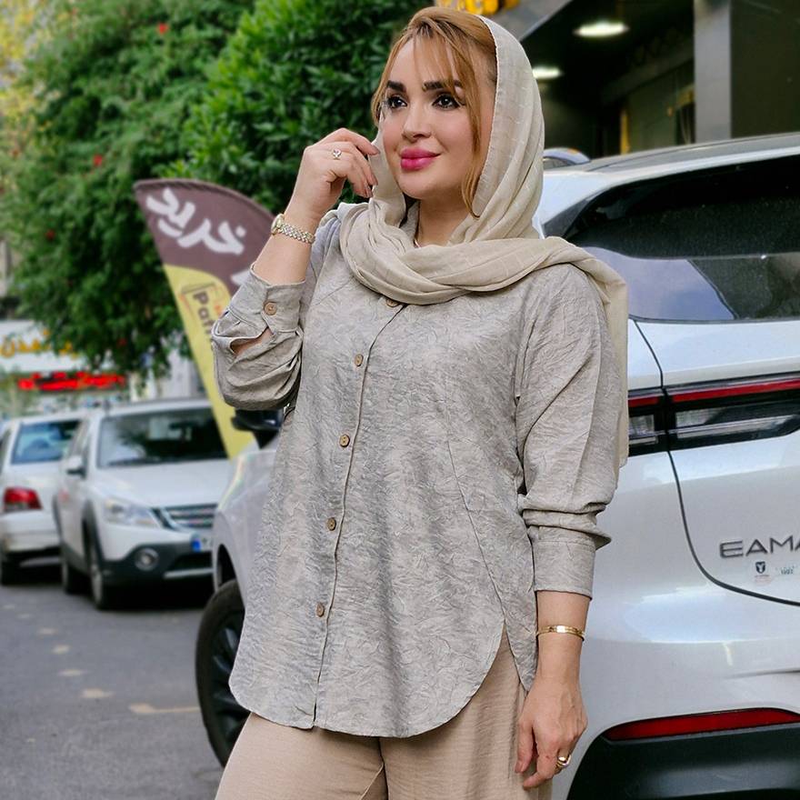 شومیز گازوئیلی هلالی