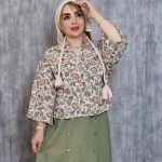 ست کت و دامن گلدار - مانتو پاتریس رشت