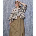 ست کت و دامن گلدار - مانتو پاتریس رشت