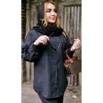 شومیز دو جیب مشکی محرمی - مانتو پاتریس رشت