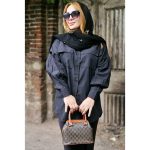 شومیز دو جیب مشکی محرمی