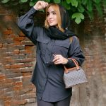 شومیز دو جیب مشکی محرمی