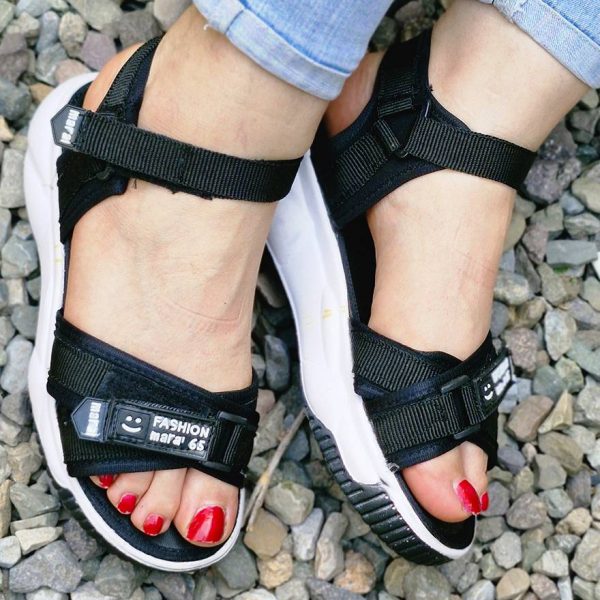 صندل فشن مشکی - مانتو پاتریس رشت