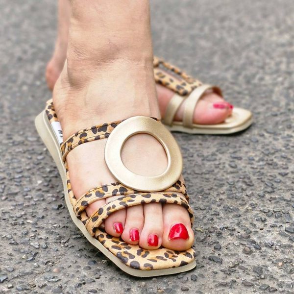 27200575-004 صندل پلنگی تا به تا - مانتو پاتریس رشت