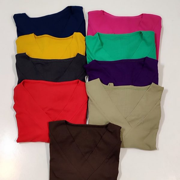 تاپ فانریپ رنگی - مانتو پاتریس رشت