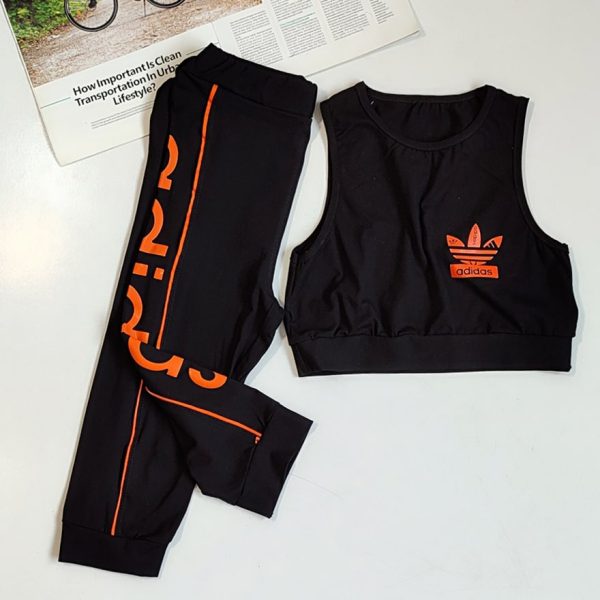 ست کراپ شلوارک آدیداس-مانتو پاتریس رشت