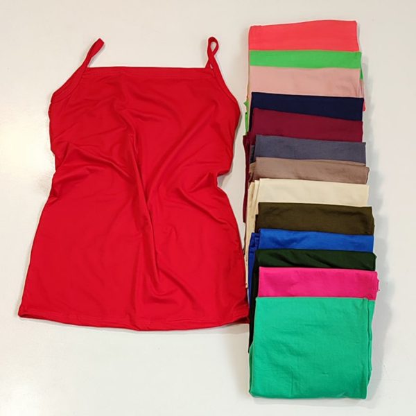 تاپ بندی رنگی نخ پنبه