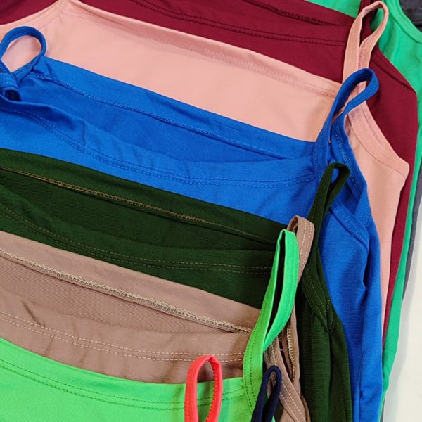 تاپ بندی رنگی نخ پنبه