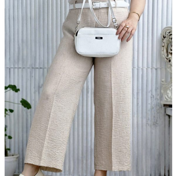 شلوار لینن پشت کش