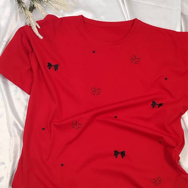 تیشرت لانگ پاپیون