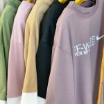 ست تیشرت شلوار نوار سفید