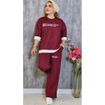 ست تیشرت شلوار نوار سفید - مانتو پاتریس رشت