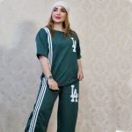 ست تیشرت شلوار مازراتی 3 خط