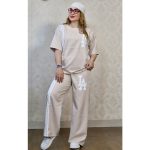 ست تیشرت شلوار مازراتی 3 خط