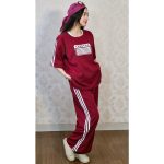 ست تیشرت شلوار مازراتی 3 خط