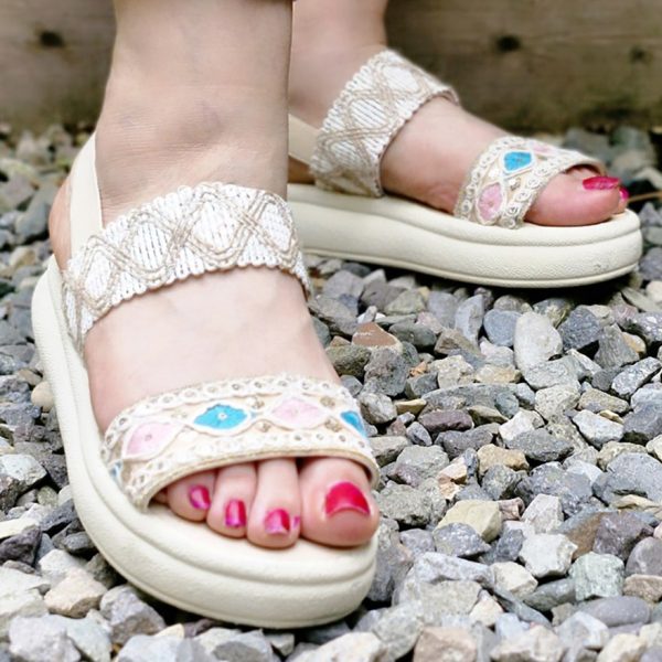 33000459-1-min (1) صندل کنفی کرم - مانتو پاتریس رشت