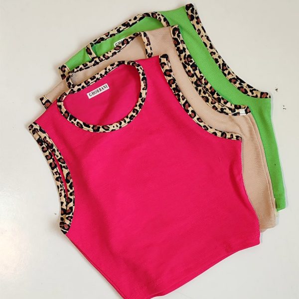 تاپ کراپ نوار پلنگی