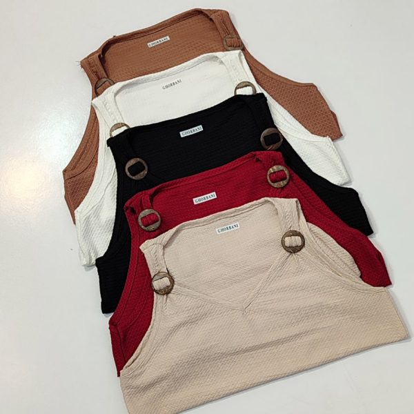 تاپ حلقه ای بیسکوییتی - مانتو پاتریس رشت