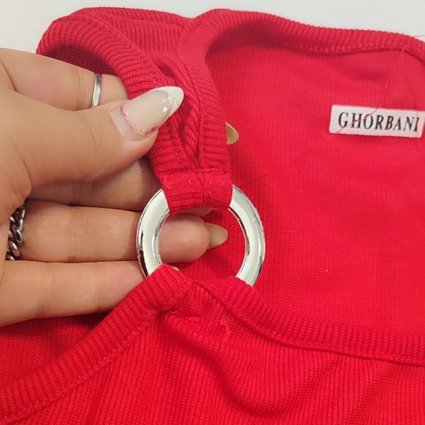 کراپ سگک حلقه ای - مانتو پاتریس رشت