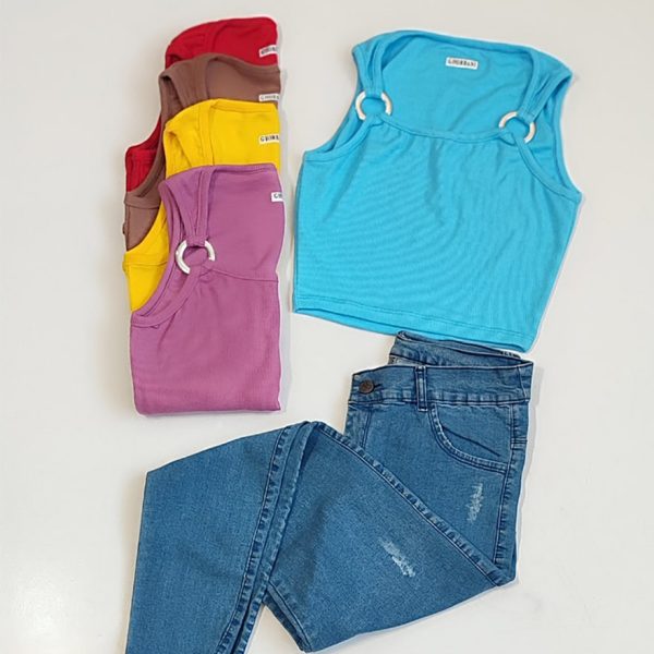 کراپ سگک حلقه ای - مانتو پاتریس رشت