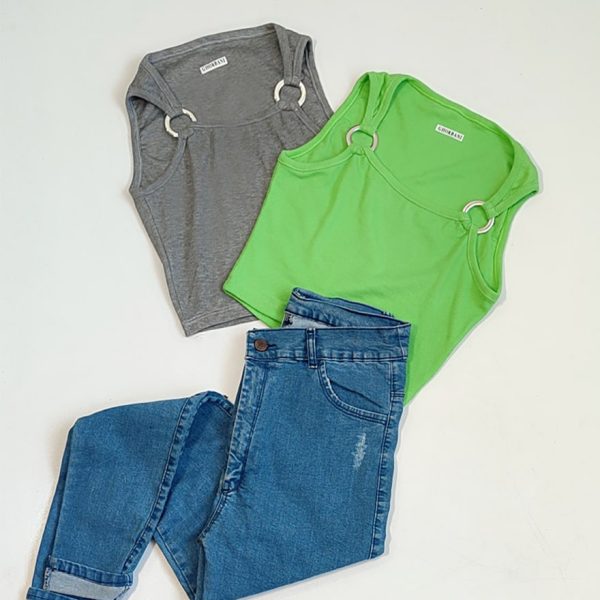 کراپ سگک حلقه ای - مانتو پاتریس رشت