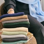 شال پلیسه مربعی - مانتو پاتریس رشت