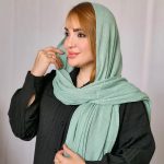 شال پلیسه مربعی