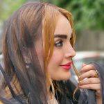 شال توری لبه گان مشکی محرمی