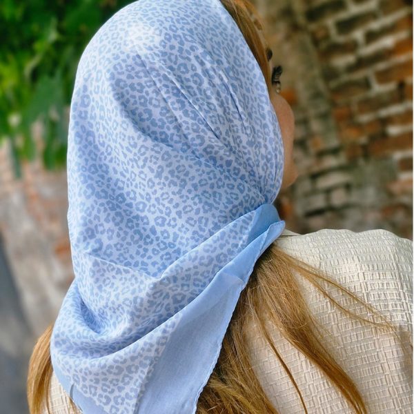 مینی اسکارف پلنگی - مانتو پاتریس رشت