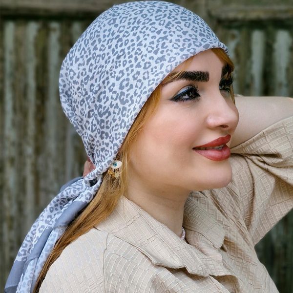 مینی اسکارف پلنگی - مانتو پاتریس رشت