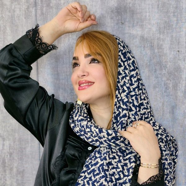 شال پلیسه زیگ زاگ