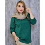 شومیز پلوتی تک جیب