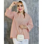 شومیز خطی جلو بسته - مانتو پاتریس رشت