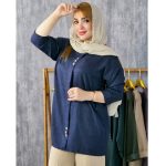 تونیک یقه گرد دکمه دار - مانتو پاتریس رشت