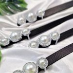 کمربند مرواریدی - مانتو پاتریس رشت