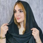 شال کریشه مشکی محرمی