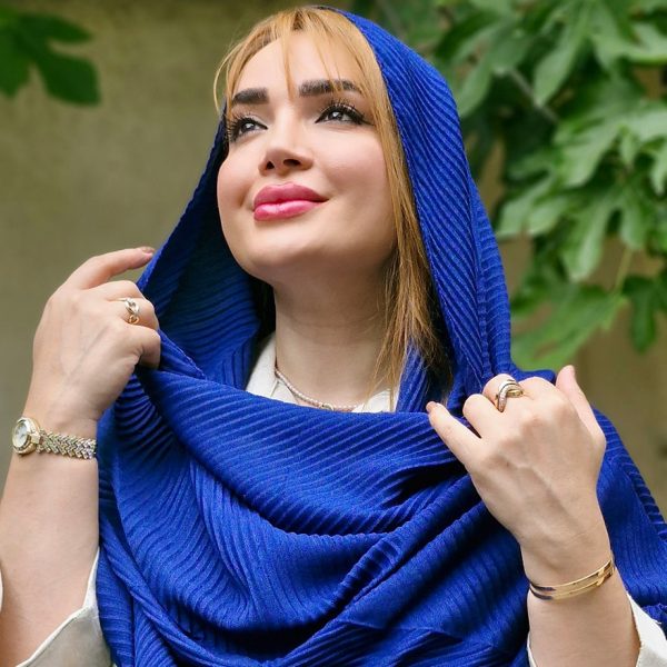 شال پلیسه رنگی - مانتو پاتریس رشت