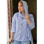 شومیز مانتویی راه راه - مانتو پاتریس رشت