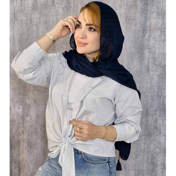 36600492-min شومیز راه راه گره ای