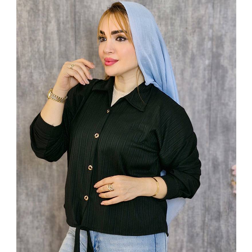 شومیز گره ای کراش - مانتو پاتریس رشت